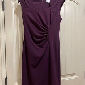 Calvin Klein semi-formal purple dress